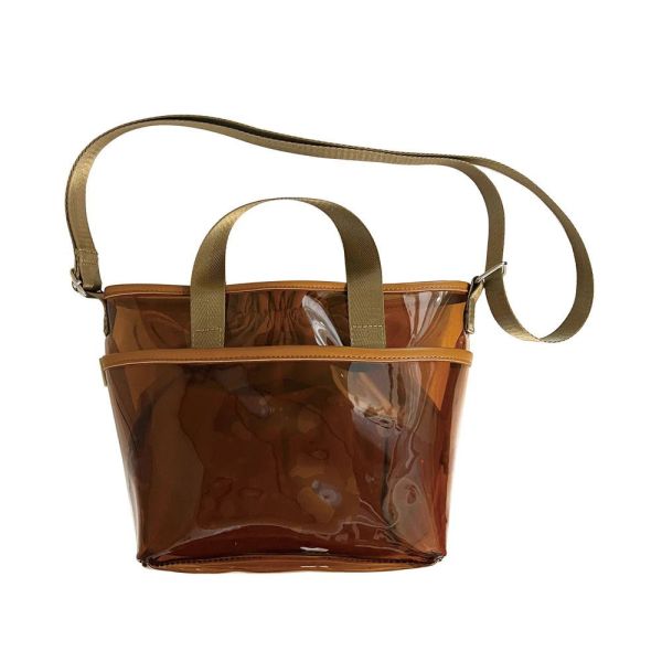 ROOTOTE 眼睛造型 透明兩用包 