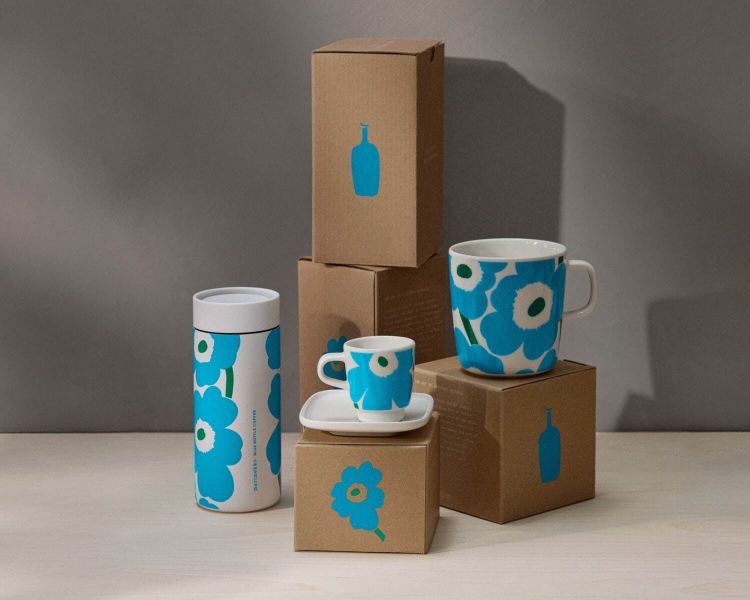 Blue bottle coffee藍瓶xmarimekko聯名 罌粟花單品系列 