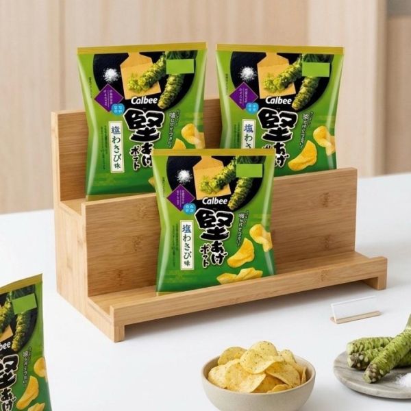 Calbee 堅脆鹽芥末味洋芋片 
