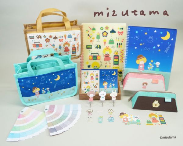 sun-star x mizutama 造型迴紋針 
