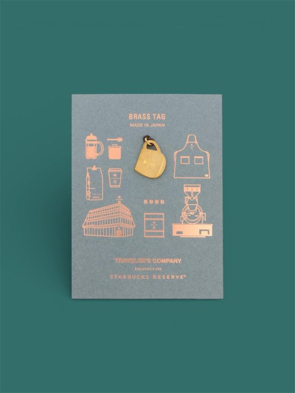 Tokyo星巴克臻選黃銅咖啡杯掛飾 