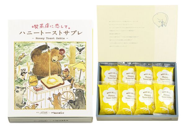 **預購**戀上喫茶店 蜂蜜奶油吐司餅乾禮盒 