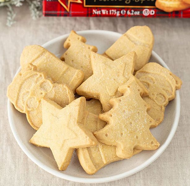 **預購** Walkers 聖誕四種造型原味餅乾鐵盒/禮盒 