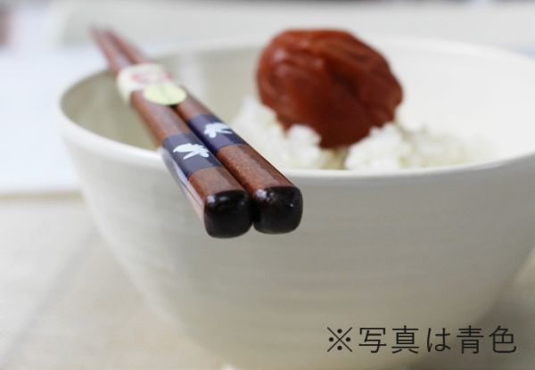 孩童用天然木兔子木筷 21cm 