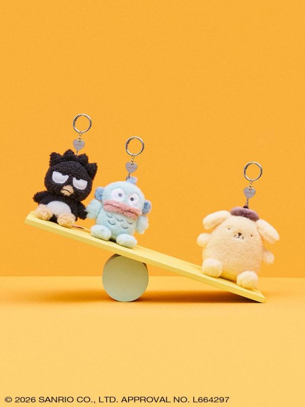 sanrio house 毛絨玩偶吊飾 