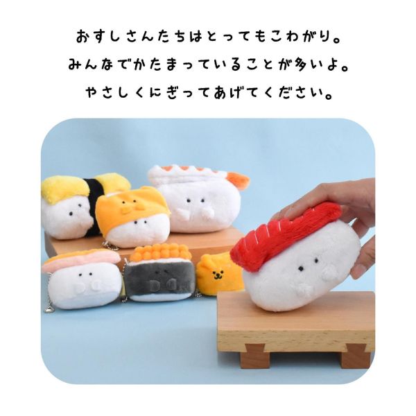 逸品社 鮭魚卵壽司玩偶 