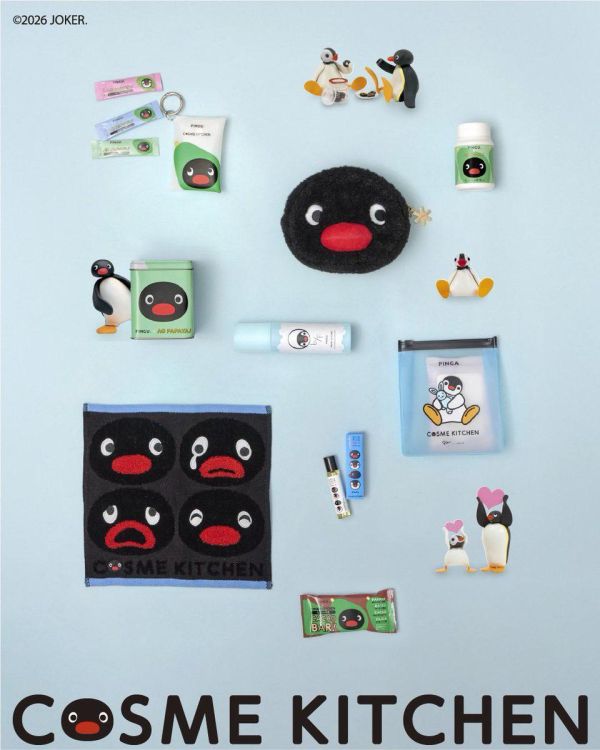 Cosme Kitchen×Pingu草本精油滾珠棒 