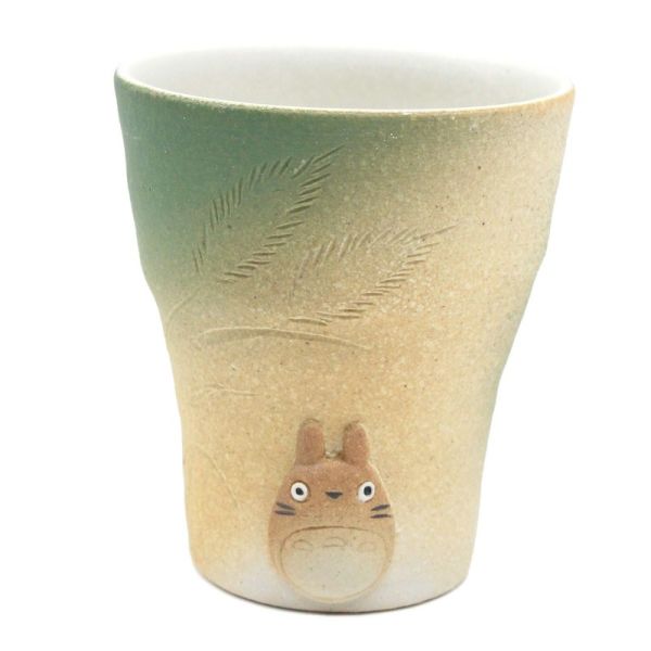 TOTORO龍貓 信樂燒明山窯 陶瓷杯 
