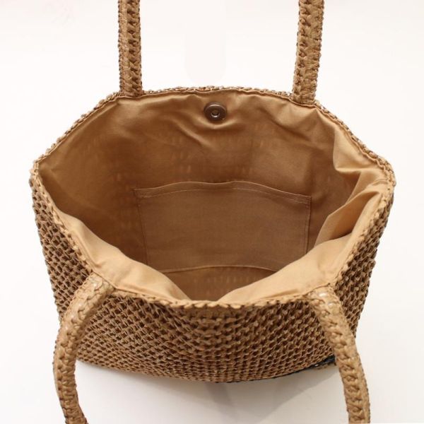 aristella 草編織A4肩背袋 