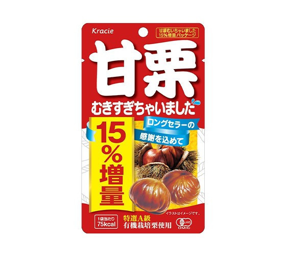 **預購** Kracie Kracie 有機甘栗增量包 