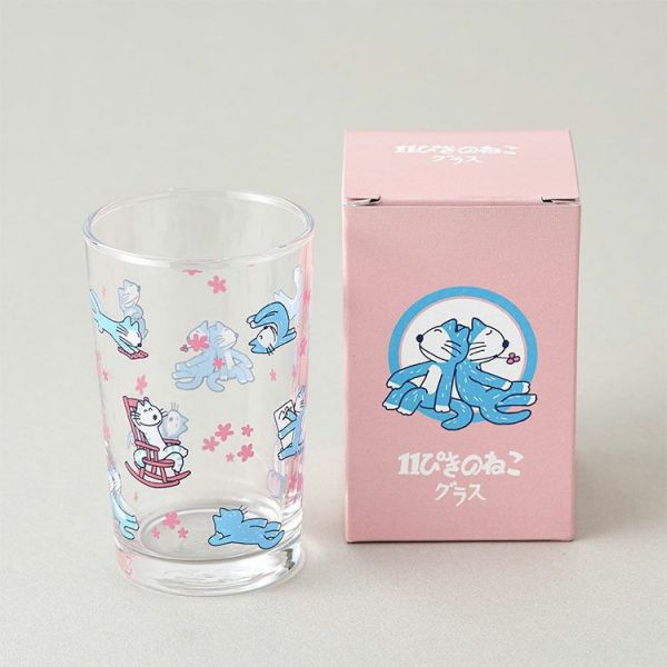ADERIA 11隻貓耐熱玻璃杯 