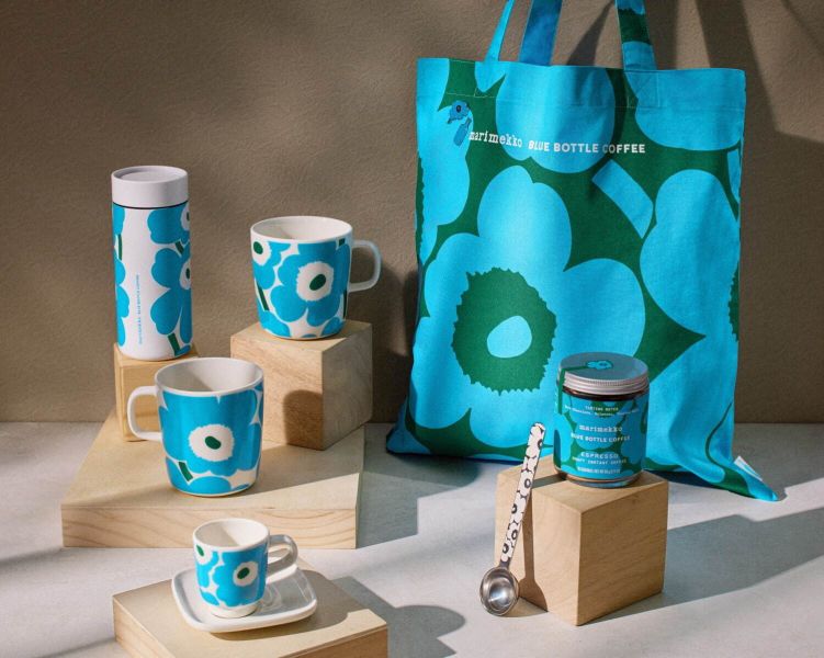 Blue bottle coffee藍瓶xmarimekko聯名 罌粟花單品系列 
