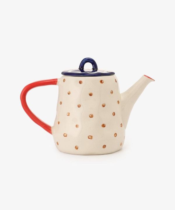 Afternoon Tea 椒鹽蝴蝶餅乾造型陶瓷茶壺870ml 