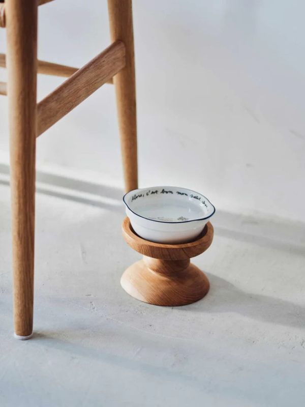 isabelle boinot × orneko貓咪陶瓷手柄深型圓碗 