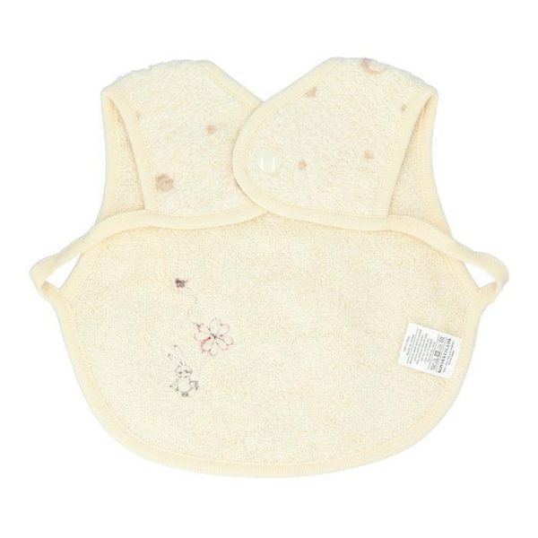 Kontex 有機棉刺繡圍裙式圍兜 