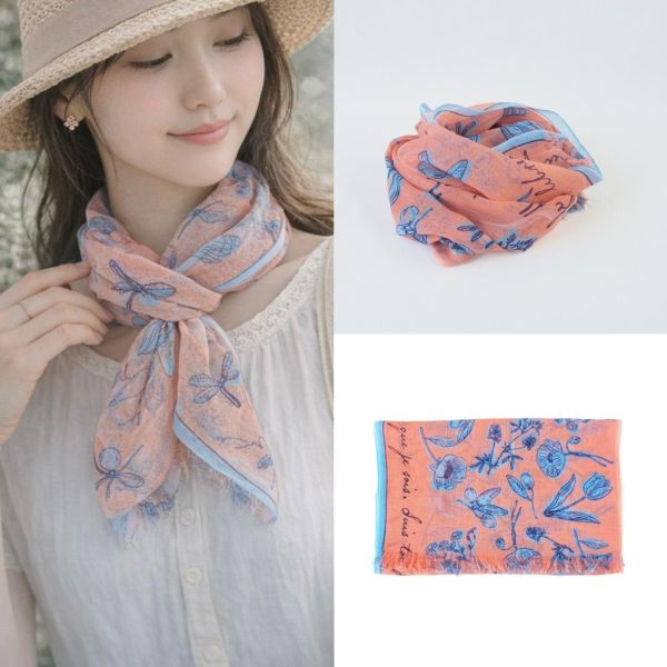 bemberg 抗uv涼感領巾 