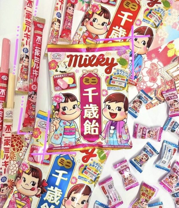 Fujiya 不二家 迷你千歲飴牛奶糖65g 