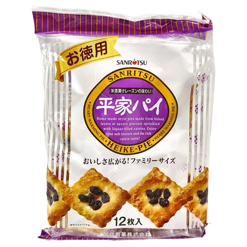 **預購** 三立sanritsu 平家洋酒漬葡萄派12枚入 