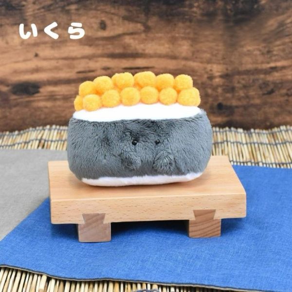 逸品社 鮭魚卵壽司玩偶 