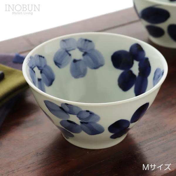 SENAN 波佐見燒藍花陶瓷圓碗 