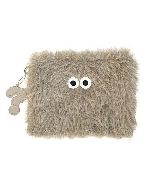 Rootote 眼睛毛怪大容量手拿包 