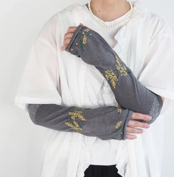 maison blanche 鈴蘭花袖套 