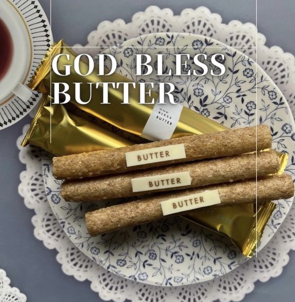 **預購** GOD BLESS BUTTER  奶油捲心酥 