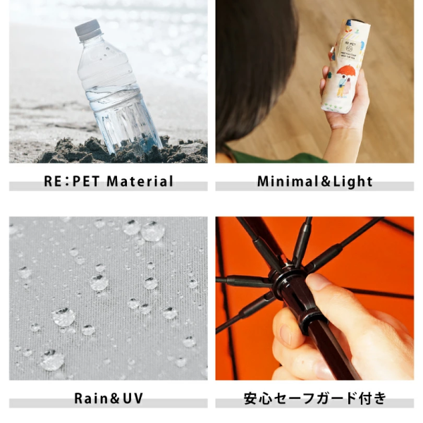 U-DAY 晴雨專用摺疊傘 