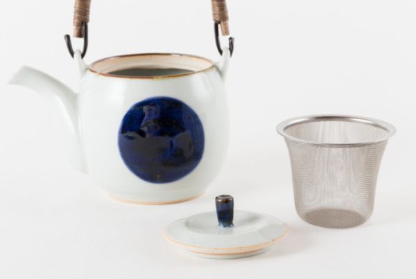 BARBAR  伊呂波藤編手柄陶瓷茶壺 