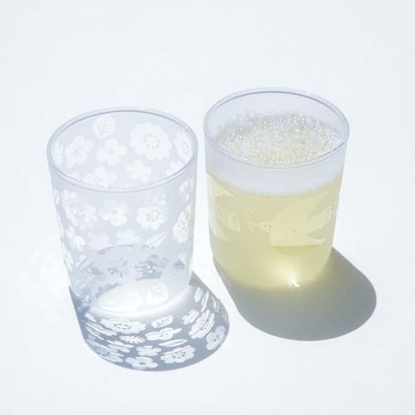 Kukka 北歐風滿版花朵耐熱玻璃杯 