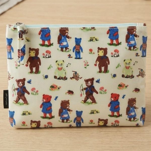 Nathalie Lete 聯名 熊熊防水收納包 
