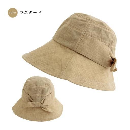 CDF ètendue 棉麻蝴蝶結防曬抗uv遮陽帽 