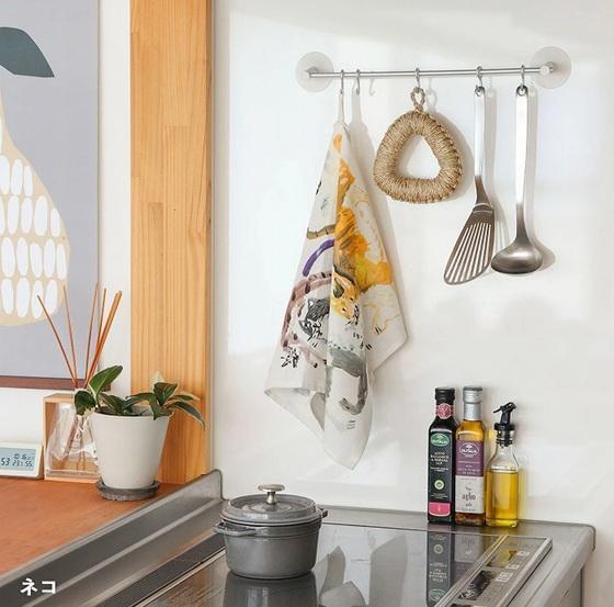 Atelier KOTETSU 動物廚房擦手巾 