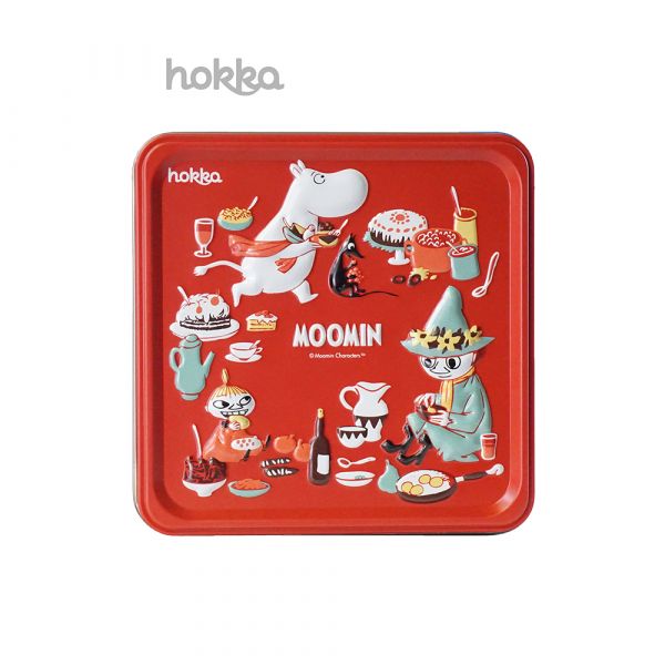 **預購** HOKKA Moomin浮雕立體鐵盒餅乾 