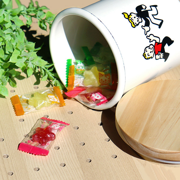 OSAMU GOODS 琺瑯木蓋密封罐 