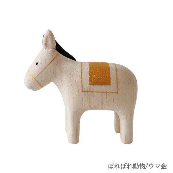 T-Lab 天然木製馬擺設 