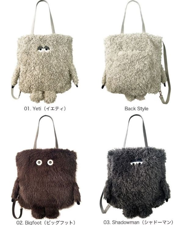 Rootote 眼睛毛怪2way托特包