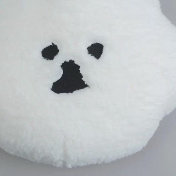 mambo & bb 比熊犬大臉毛絨抱枕 