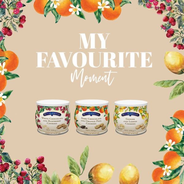 ROYAL DANSK 迷你曲奇餅乾罐 