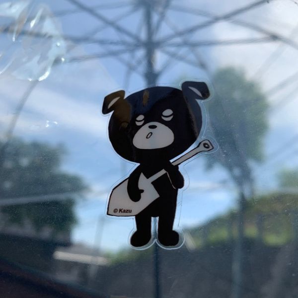 MDY LLC 黑熊防水貼紙 