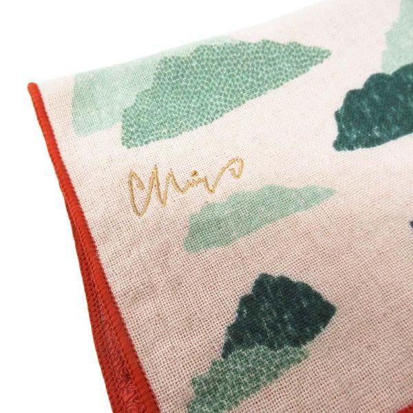 morita MiW 楠橋紋織刺繡口袋手帕 