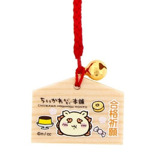 Chiikawamogu本舖繪馬鈴鐺吊飾 