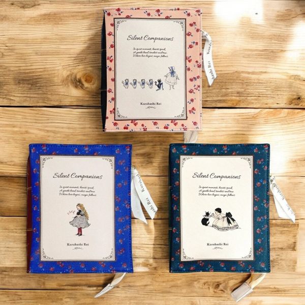 Kurahashi rei 書本造型皮革收納包 