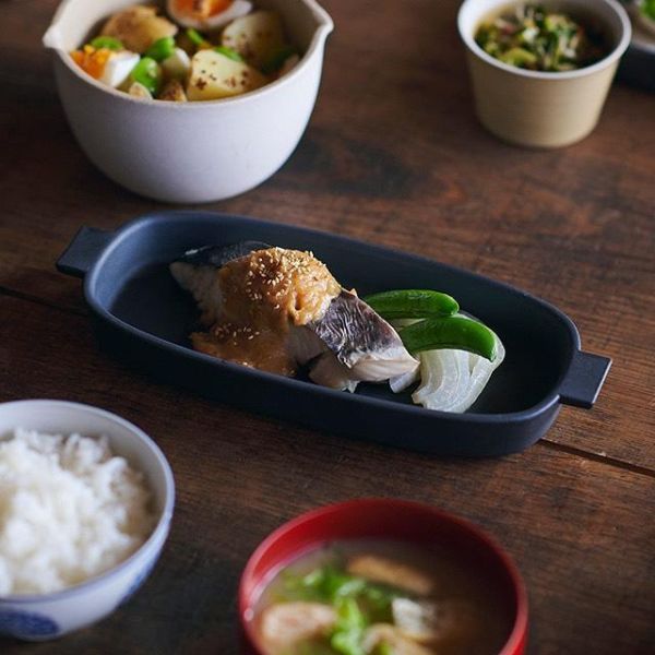 中川政七 波佐見燒微波爐適用陶瓷烤盤(大) 