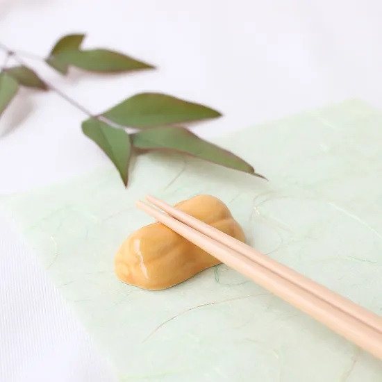 美濃燒蔬果筷架 