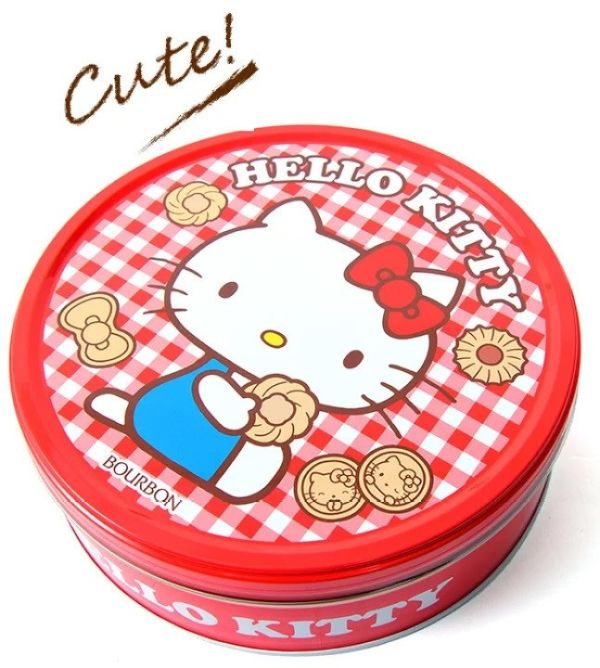 BOURBON x Hello Kitty 綜合餅乾格子禮盒 