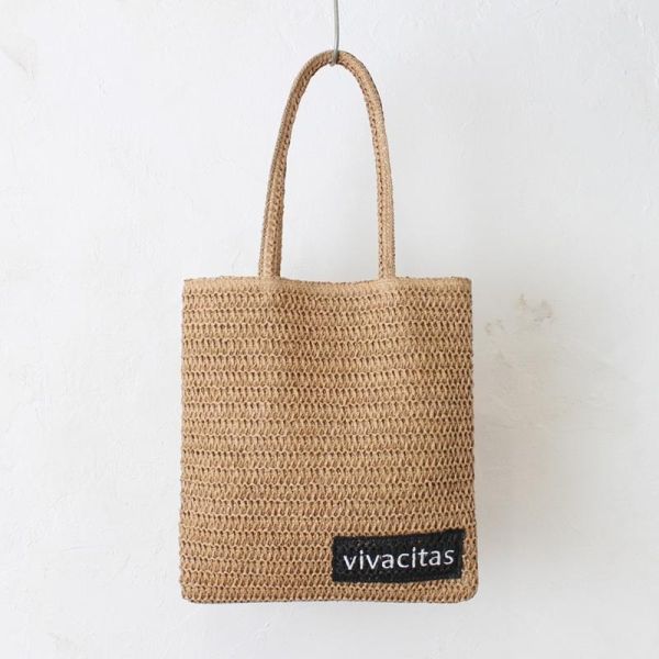 aristella 草編織A4肩背袋 