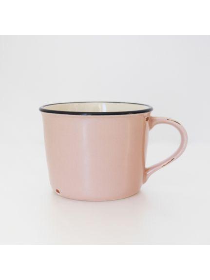 Madu 素色點綴馬克杯(粉) 