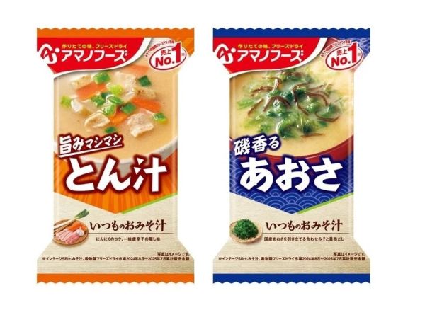 asahi 豚汁/海藻味噌湯即食沖泡包 