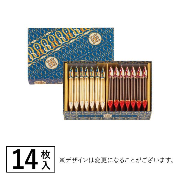 **預購** butter states雙口味四折貓舌餅禮盒14枚入 